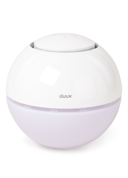 Duux Sphere Ultrasonic luchtbevochtiger 20 cm - voorkant wit