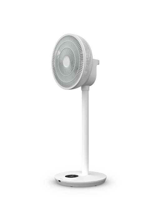 Duux Whisper 2 Smart verstelbare vloerventilator, 92 cm hoog - voorkant 2 wit