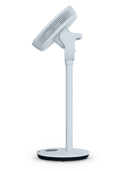 Duux Whisper 2 Smart verstelbare vloerventilator, 92 cm hoog - detail blauwgrijs