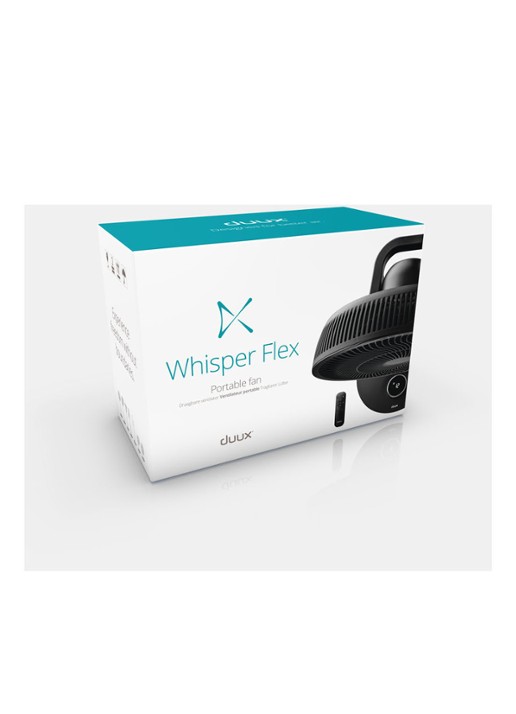 Duux Whisper Flex Smart verstelbare vloerventilator met batterij, 88 cm  - detail 5 zwart