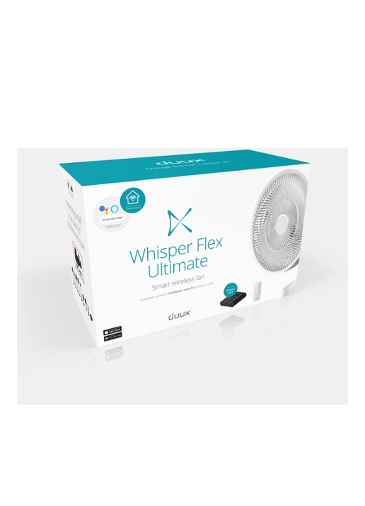 Duux Whisper Flex Ultimate verstelbare vloerventilator met batterij, 103 cm - detail 5 wit