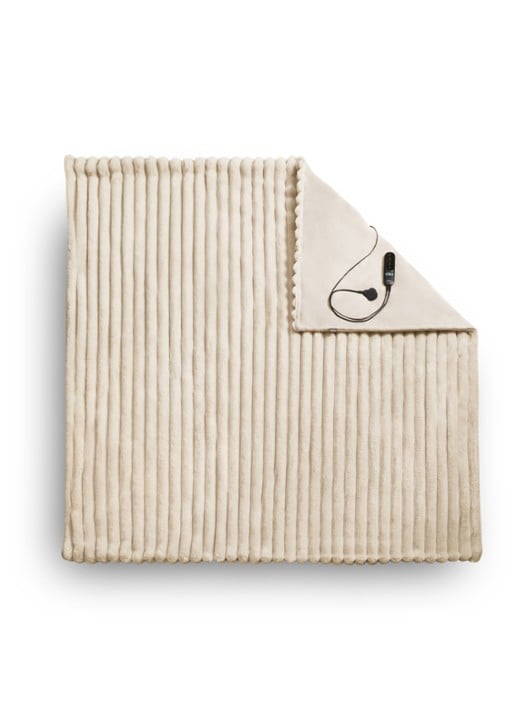 Duux Yentl warmtedeken - detail beige