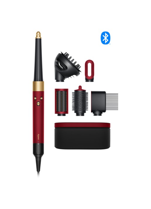 Dyson Airwrap i.d. - voorkant 4 red velvet/gold