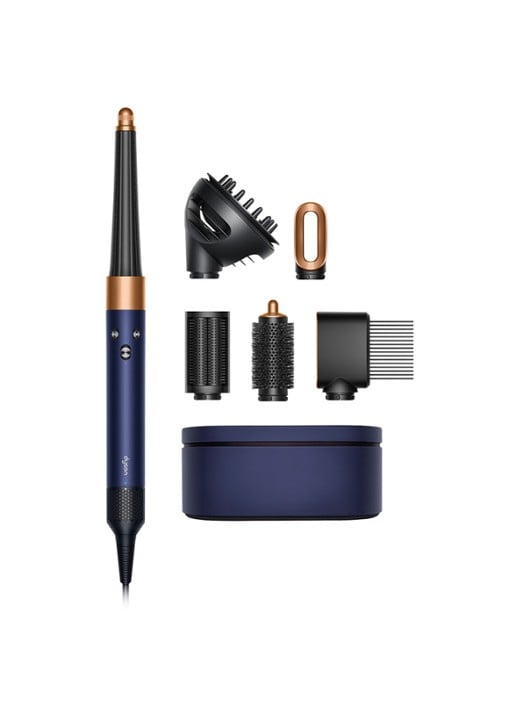 Dyson Airwrap i.d. - voorkant 3 prussian blue/rich copper
