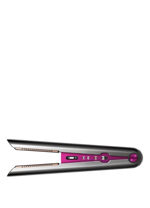 Dyson Corrale stijltang - nikkel / roze - voorkant roze