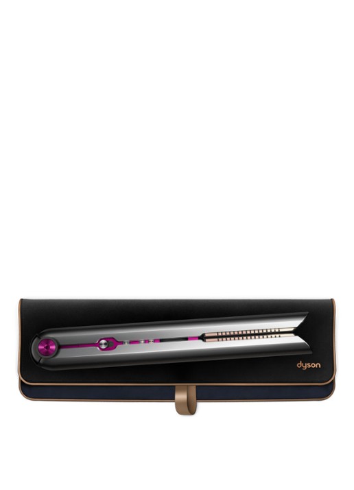 Dyson Corrale stijltang - nikkel / roze - voorkant 2 roze