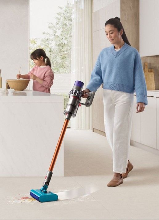 Dyson Cyclone V10 Submarine™ draadloze steelstofzuiger - voorkant 5 oranje