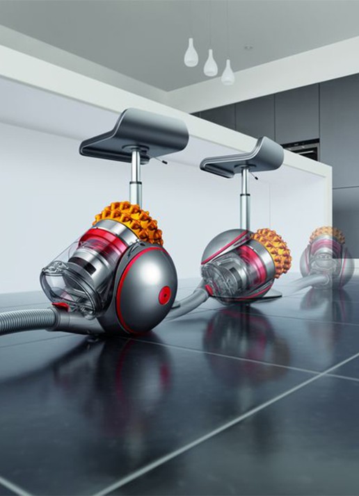 Dyson Dyson Cinetic Big Ball Multifoor stofzuiger - detail 2 zilver