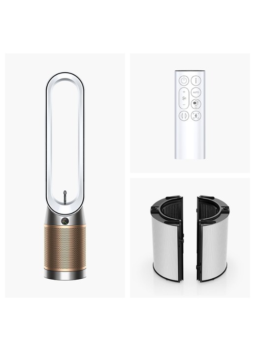 Dyson Dyson Find+Follow™ Purifier Cool PC3 luchtreinigingsventilator - achterkant 8 zilver