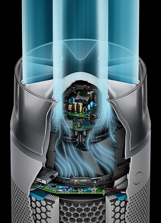Dyson Dyson HushJet™ luchtreiniger, 47 cm - detail 5 zwart