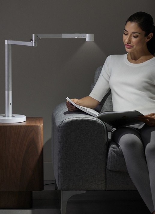 Dyson Dyson Solarcycle Morph™ bureaulamp - Wit / Zilver - detail 3 wit / zilver
