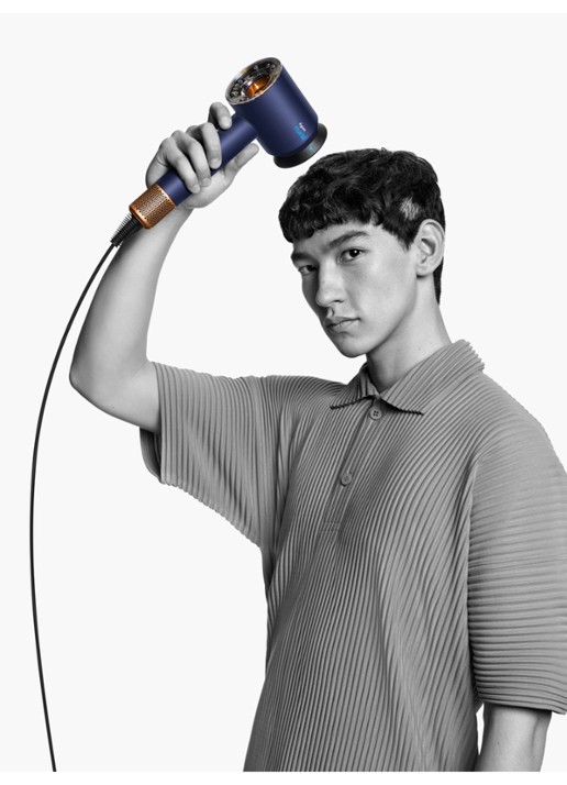 Dyson Dyson Supersonic Nural™ föhn - Straight+Wavy (Pruisisch Blauw/Koper) - detail 3 pruisisch blauw/ koper