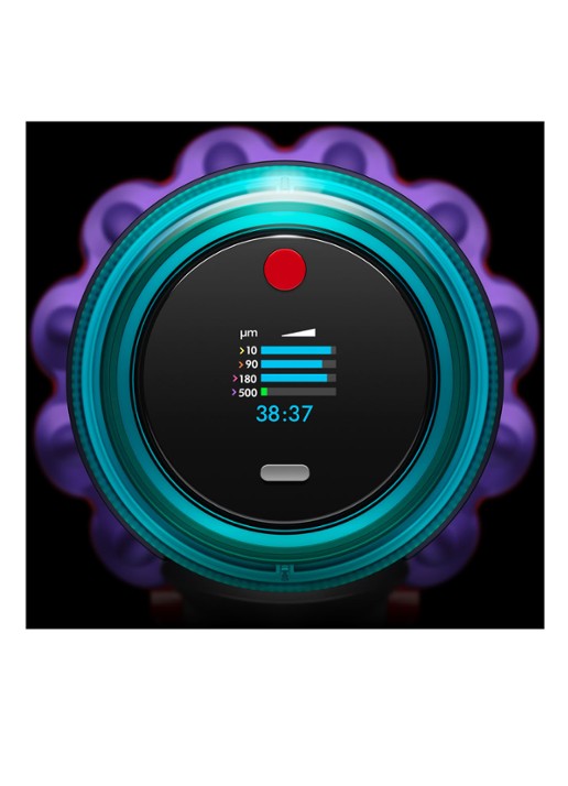 Dyson Gen5 Detect Absolute steelstofzuiger 127,6 cm - paars - detail 4 paars