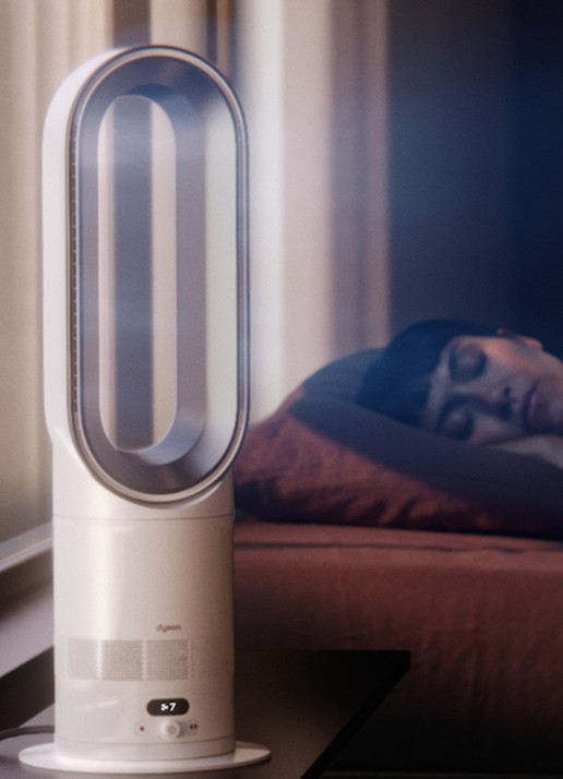 Dyson Hot+Cool™ HF1 R ventilatorverwarming - detail 2 zilver