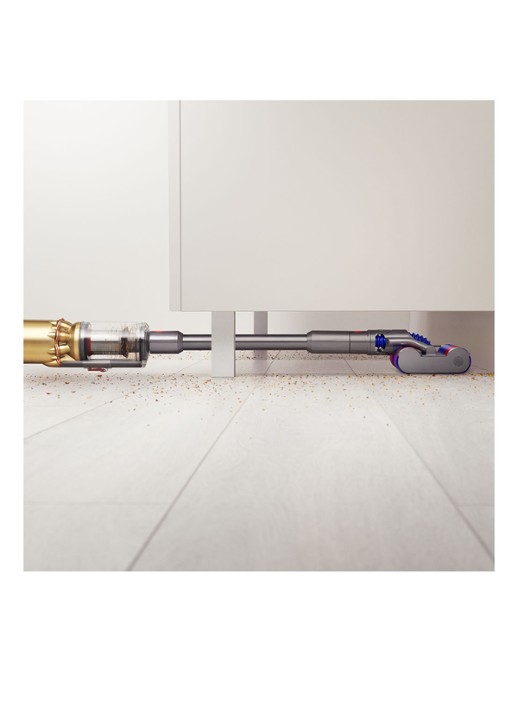 Dyson Omni-Glide+ snoerloze steelstofzuiger 107 cm - nikkel / goud - detail 5 goud