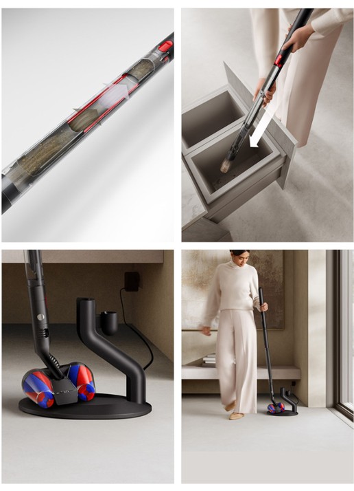 Dyson PencilVac™ draadloze steelstofzuiger - detail 3 grijs