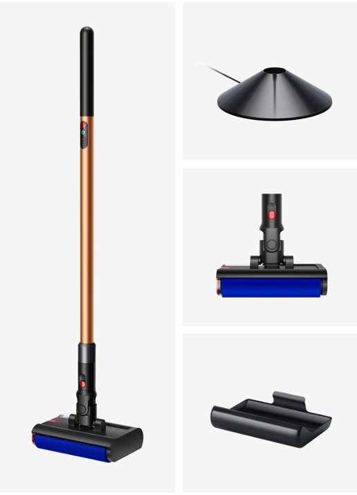 Dyson PencilWash™ vloerreiniger 115 cm - detail 4 oranje
