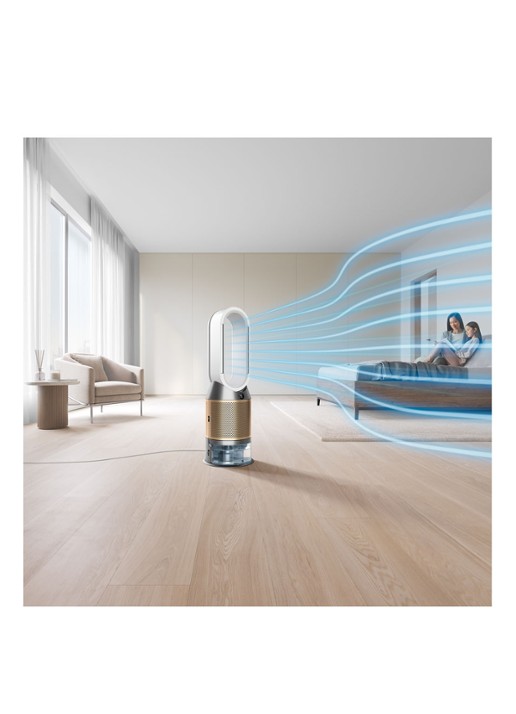 Dyson Purifier Humidify + Cool Formaldehyde luchtbevochter, luchtreiniger & tafelventilator, 92,3 cm hoog - voorkant 2 goud