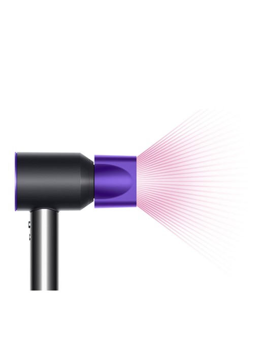 Dyson Supersonic föhn - zwart / paars - detail 3 paars