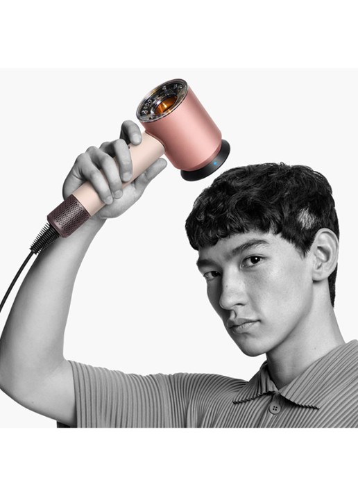 Dyson Supersonic Nural™ föhn Curly + Coily Ceramic Apricot / Topaz - detail 2 oranje