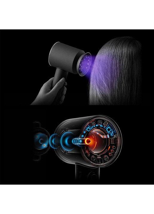 Dyson Supersonic Nural™ föhn Curly + Coily Ceramic Apricot / Topaz - detail 3 oranje
