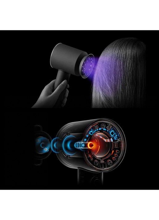 Dyson Supersonic Nural Föhn Straight+Wavy - detail 2 amber silk