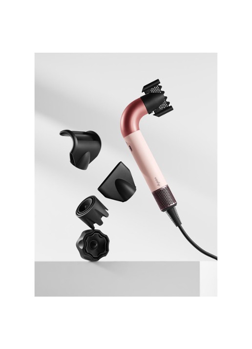 Dyson Supersonic r Föhn Straight+Wavy Ceramic - detail ceramic pink / rose gold
