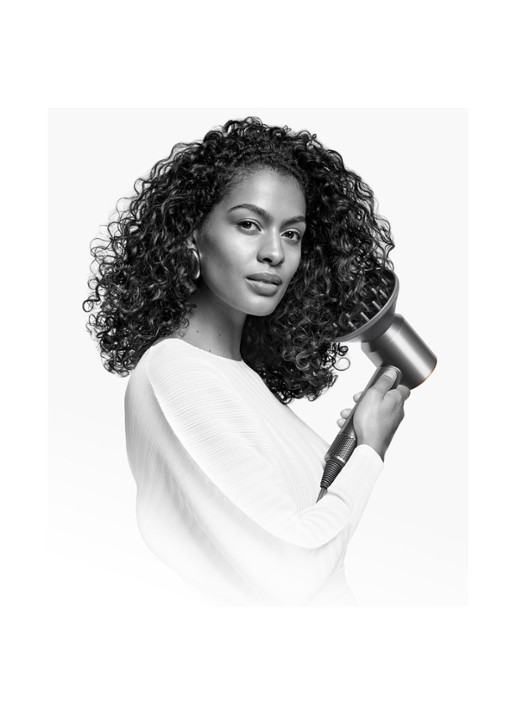 Dyson Supersonic™ föhn Curly+Coily - Pruisisch blauw / Koper - detail 3 pruisisch blauw / koper