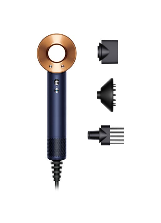 Dyson Supersonic™ föhn Curly+Coily - Pruisisch blauw / Koper
