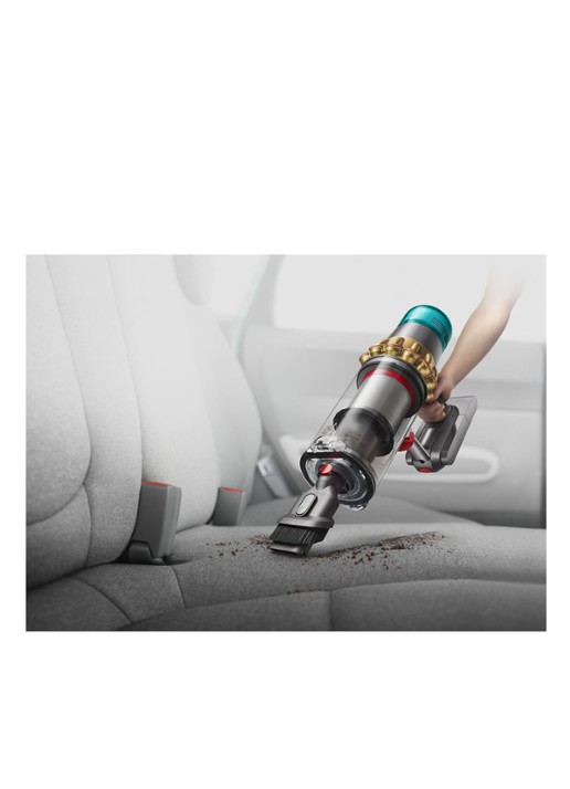Dyson V15 Detect Absolute steelstofzuiger  - detail 4 goud