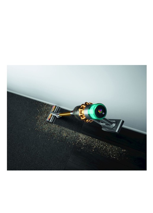Dyson V15 Detect Absolute steelstofzuiger  - detail 5 goud