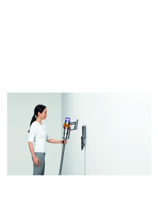Dyson V15 Detect Total Clean steelstofzuiger - achterkant antraciet