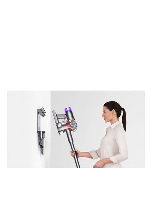 Dyson V8 Absolute (2022) draadloze steelstofzuiger 125,6 cm - zilver / nikkel - detail 2 zilver