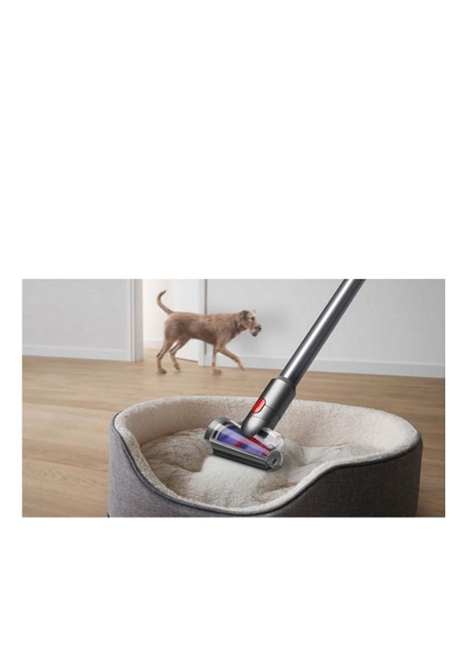 Dyson V8 Absolute (2022) draadloze steelstofzuiger 125,6 cm - zilver / nikkel - detail 4 zilver