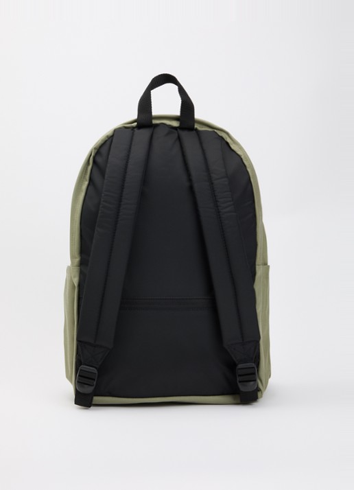 Eastpak Day Office rugzak met 16 inch laptopvak - achterkant legergroen