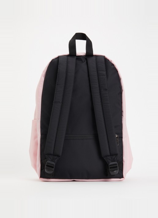 Eastpak Day Office rugzak met 16 inch laptopvak  - achterkant 3 lichtroze