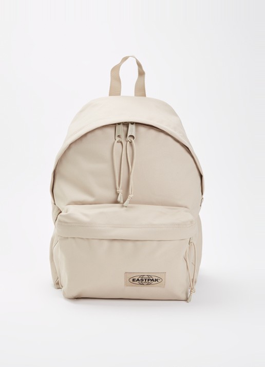 Eastpak Day Pak'r rugzak met 14 inch laptopvak - voorkant beige
