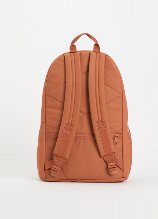 Eastpak DBL office rugzak met 17 inch laptopvak  - achterkant 3 roestbruin
