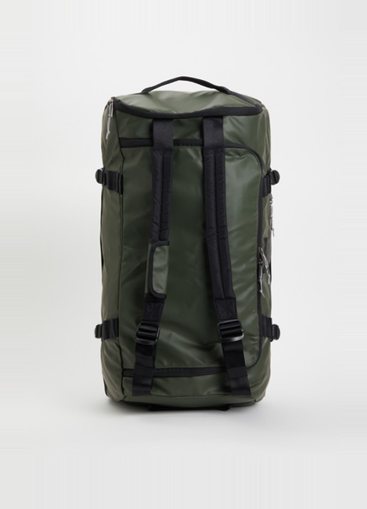 Eastpak Duffel M weekendtas met waterafstotende coating  - achterkant groen