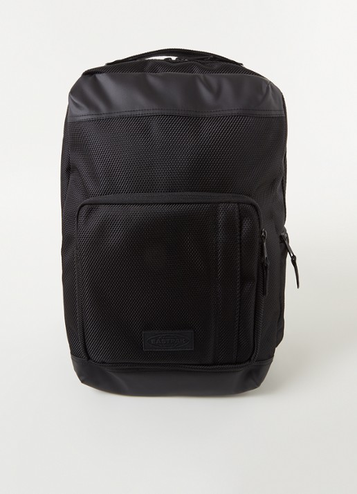Eastpak Tecum S Cnnct Coat rugzak met 13.3 inch laptopvak - voorkant 2 zwart