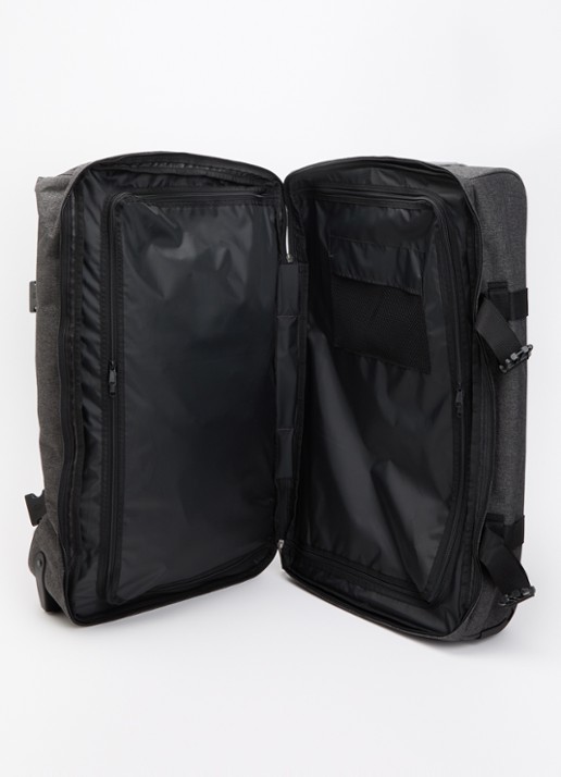 Eastpak Transit'R Plus M trolley 67 cm - voorkant 2 zwart