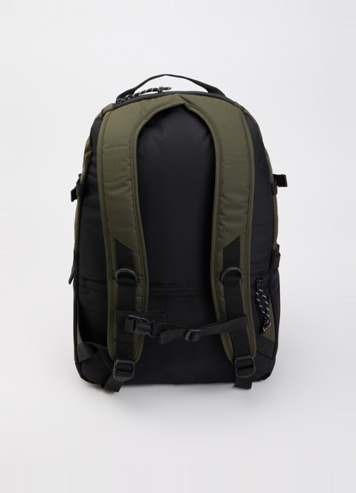 Eastpak Volker Pro rugzak met 16 inch laptopvak   - achterkant 2 bronsgroen