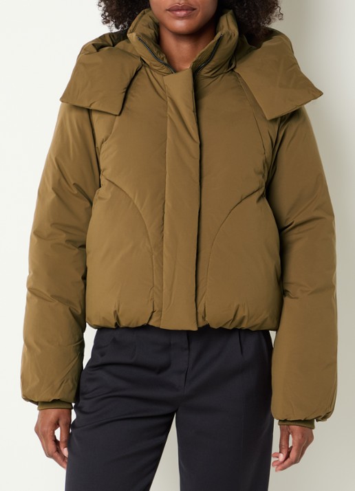 Elvine Annebelle puffer jack met afneembare capuchon