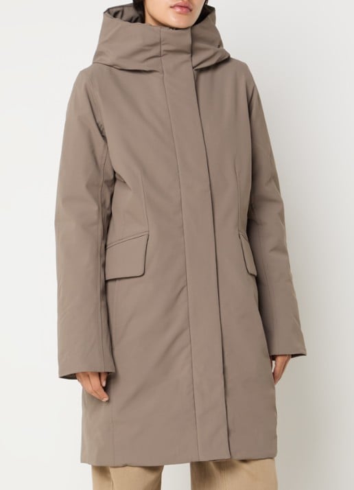 Elvine Sophie gewatteerde parka met waterafstotende coating