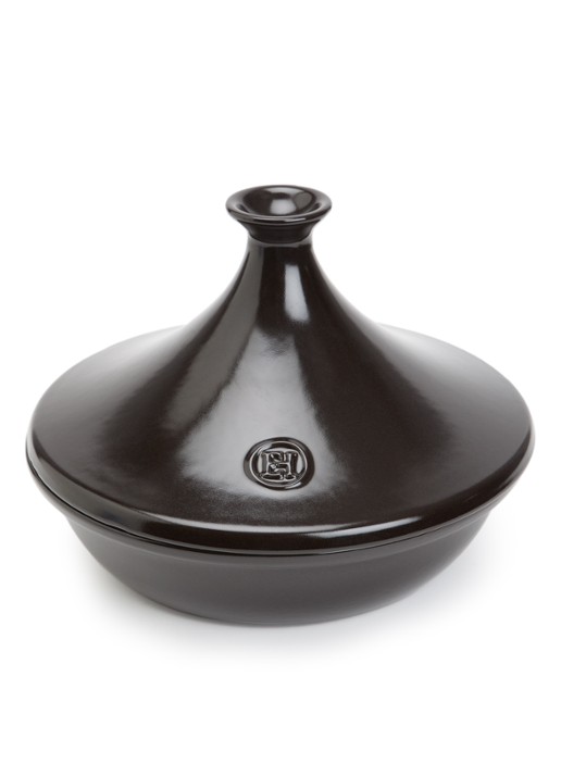 Emile Henry Tajine 32 cm  - voorkant zwart