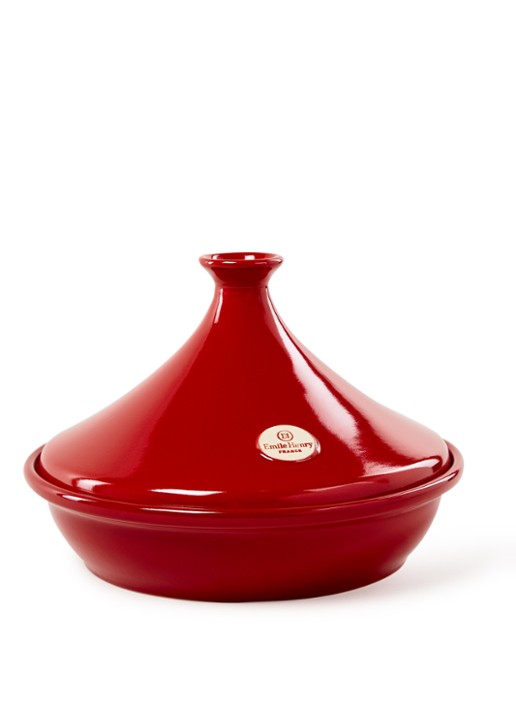 Emile Henry Tajine Grand Cru Ø32 cm - voorkant rood