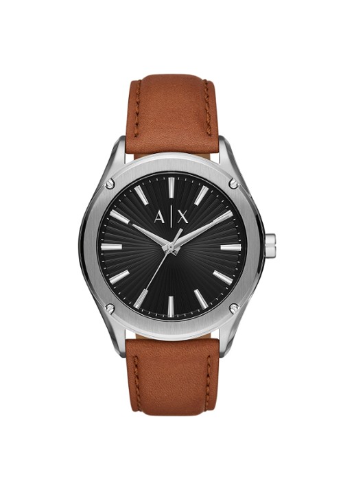 Emporio Armani Horloge AX2808 - voorkant bruin