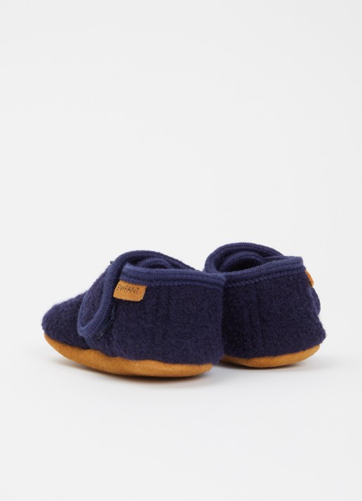 EN FANT Babyslofje van wol - achterkant 3 donkerblauw