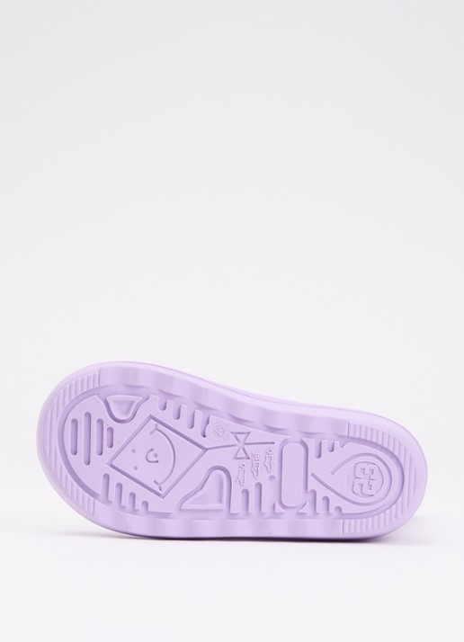 EN FANT Regenlaars met logo - detail 6 lila
