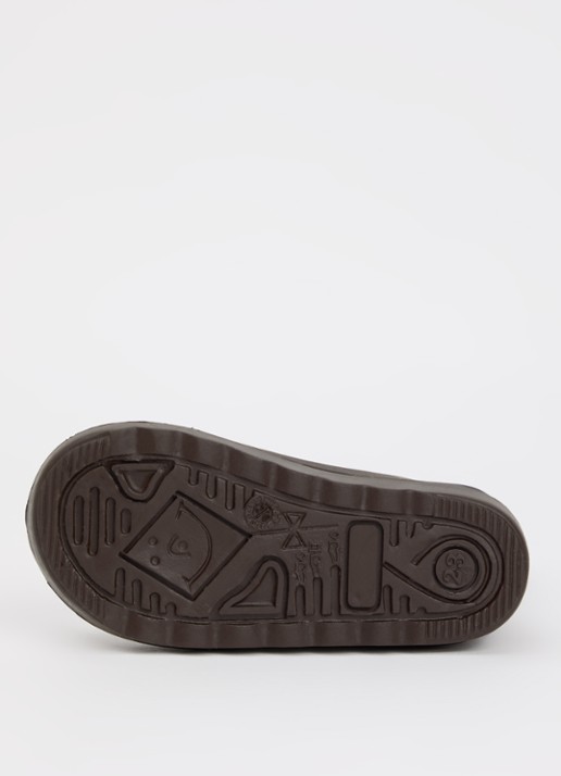 EN FANT Thermo regenlaars met logo - detail 4 chocoladebruin